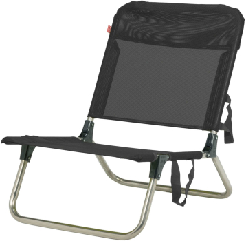 FIAM® Quick Strandstuhl Aluminium Schwarz